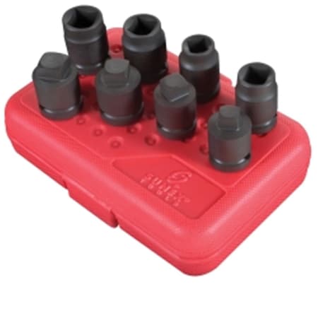 Cool Kitchen 8Pc .5 Inch Dr Pipe Plug Socket Set CO144573